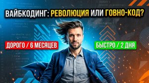 Вайбкодинг — это будущее или опасный говно-код? Разбор спустя 10 лет в IT