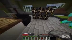 МЫ СДРКГОИМ ПОСТРОИЛИ ЗАЩИЩЕННЫЙ ДОМ ПРОТИВ СКЕЛЕТОВ В МАЙНКРАФТ