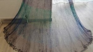 Кастинговая сеть "Су-57" американка 4,5 м диаметр ячея 32 мм