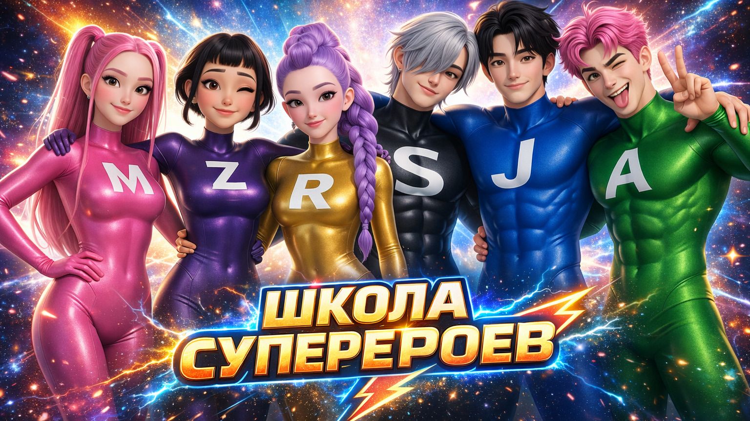 К-Поп Охотницы на Демонов: ШКОЛА СУПЕРГЕРОЕВ  Ситком Пародия