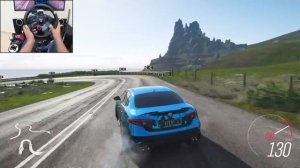 Alfa Romeo Giulia с V8 от Ferrari 🔥 Заезд в FH4 на Logitech G29 🏁