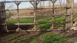 3 декабря 2023г.Мой дом. Последний декабрьский урожай.Сделала ворота.