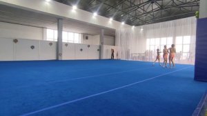 ТР 2 спортивный разряд, Порошина - Масло - Лабкович, ДК «Машиностроитель», Темповое упражнение