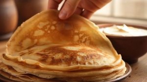 БЛИНЫ СО СМЕТАНОЙ