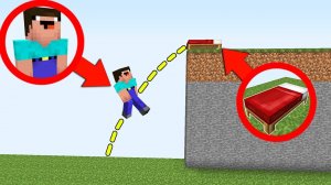 НУБ НАУЧИЛСЯ ВЫСОКО ПРЫГАТЬ И СЛОМАЛ КРОВАТЬ МАЙНКРАФТ БЕД ВАРС ! НУБИК ПРОТИВ ТРОЛЛИНГ MINECRAFT