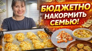 БЮДЖЕТНО НАКОРМИТЬ СЕМЬЮ! МАМА ГОТОВИТ: куриная грудка, суп с фрикадельками, тыква #рецепты