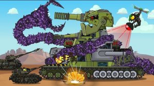 КВ-44 - СТАЛЬНОЙ МОНСТР В ЛОВУШКЕ!  - Мультики про танки