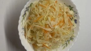 Самый правильный капустный салат 🥗🥗🥗