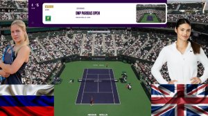 (Q) 🇷🇺Анастасия Захарова - (25) 🇬🇧Эмма Радукану