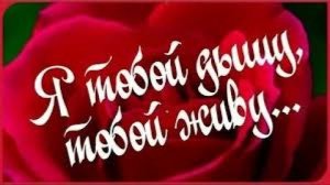 С ПРАЗДНИКОМ 8 МАРТА! Я ТОБОЙ ДЫШУ, ТОБОЙ ЖИВУ!