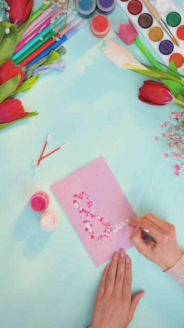 🌸 Рисуем цветочную открытку  — творим вместе с Умкой! #Союзмультфильм #Умка #Поделки