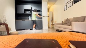 Теннис с нуля, дома | Модуль 2 | День 5 - подход к стене