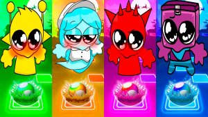 Coffin Dance Спрунки 209 уровень - Мультики про Спрунке | МУЛЬТФИЛЬМЫ SPRUNKI в Tiles Hop