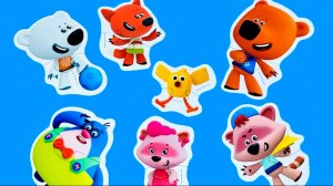 Пазл Мимимишки | Кеша Тучка Цыпа Лисичка | Видео для детей | Малышам | Обучающие видео