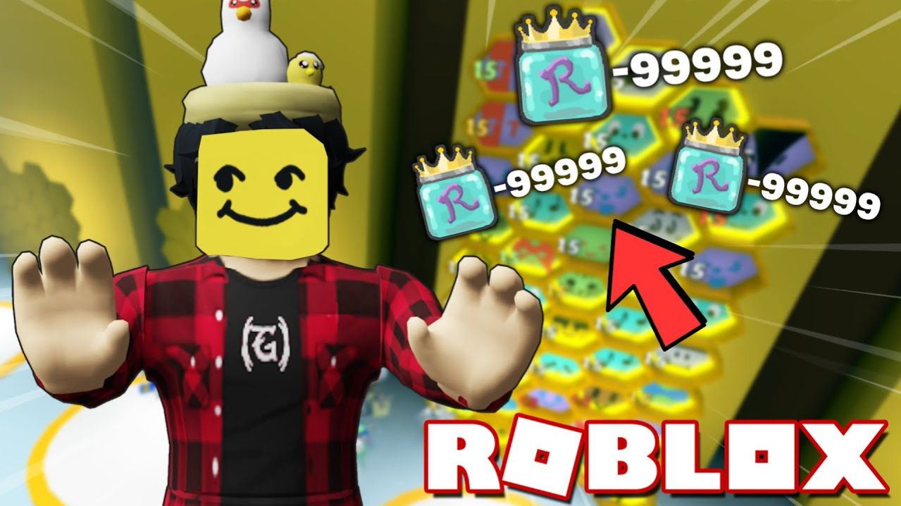 Получил Метлу в Roblox Симулятор Пчеловода