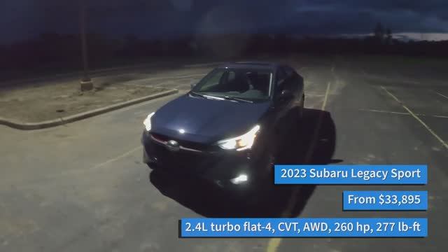 Обзор Subaru Legacy Sport Субару