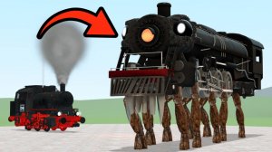 Я Создал Монстра Краб-Поезд В Гаррис Мод