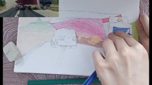 Как нарисовать ДТП падает фура? Мастер класс