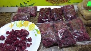 Заготовки на зиму очень вкусные! Малина - как с куста! Пахнет летом!