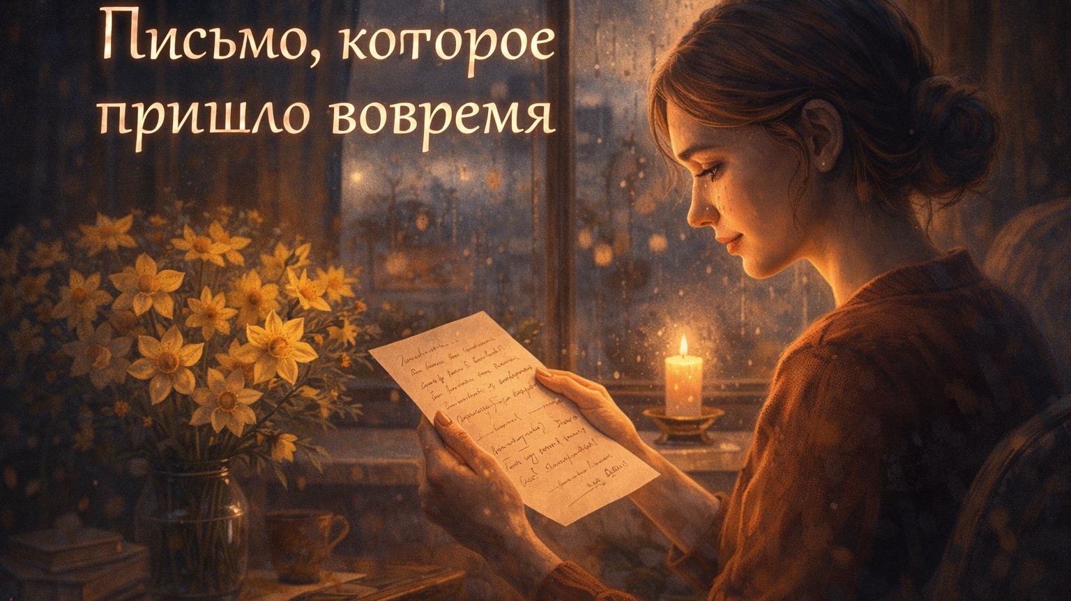 Письмо, которое пришло во время | Душевный рассказ