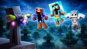 ✅ Оружие vs Хоррор МОНСТРЫ в Майнкрафт с ЮТУБЕРАМИ!