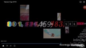 number 0 to 10 sextillion