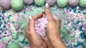 🧼 [ASMR] Хруст мыла и блёсток: Мягкий массаж мозга для снятия тревоги