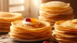 БЛИНЫ НА МОЛОКЕ