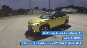 Обзор Toyota Corolla Cross Hybrid XSE Тойота Королла Кросс