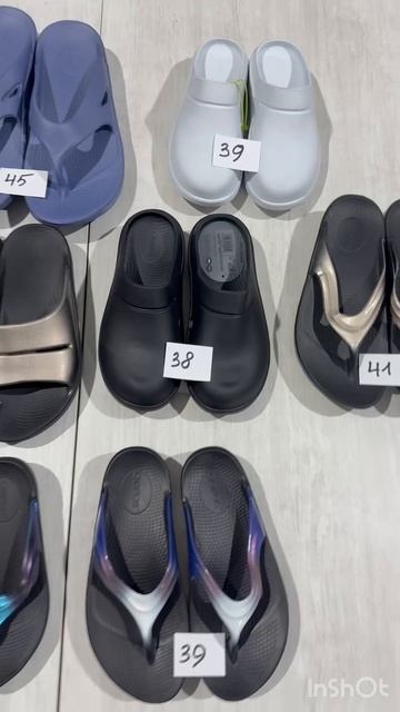 сти302. Обувь OOFOS USA сток