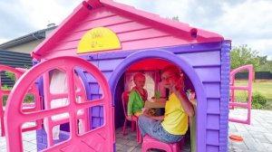 СОФУНЬЯ ШАЛУНЬЯ - СОФИЯ С НИКОЙ 24 ЧАСА В ДОМИКЕ