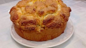 Кудрявый Пирог /  Пуховый Пирог с Сахарной Корочкой /
