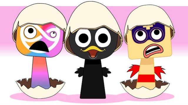 СПРУНКИ НОВЫЕ оРИГИНАЛЬНЫЕ ПЕРСОНАЖИ OC SPRUNKI INCREDIBOX 21 И ПТЕНЧИК