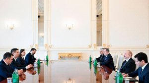 Ильхам Алиев провел встречу с главой МИД Молдовы Михаем Попшоем