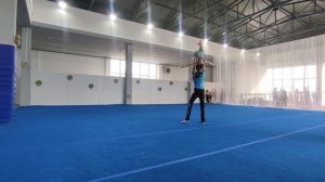 СмП 3 спортивный разряд, Бабулина Мирослава - Черных Андрей, МАУДО ДТДиМ, Балансовое упражнение