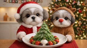 【Новогодняя ёлка из рукколы】 Хотите на Рождество быстрый салат с рукколой, как у Мамачху? 🎄🥗