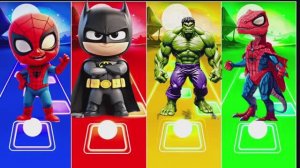 МУЛЬТИКИ: ЧЕЛОВЕК‑ПАУК vs БЭТМЕН vs ХАЛК vs ПАУКО‑ДИНОЗАВР — СУМАСШЕДШИЙ ТАНЦЕВАЛЬНЫЙ БАТТЛ!