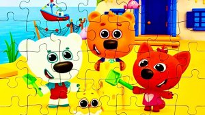 Мимимишки пазл 🧩 Видео для детей | Мультики с игрушками | Кеша и Тучка | Цыпа и Лисичка