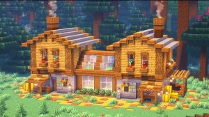Дом для двоих в Minecraft с теплицей | Простой гайд