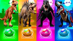 Coffin Dance Динозавры 351 уровень - Мультики про Динозавров | МУЛЬТФИЛЬМЫ ДИНОЗАВРЫ в Tiles Hop