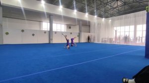 МП 3 спортивный разряд, Журавлев Клим - Жаргалов Чингис, ДШИ г.Светлый, Балансовое упражнение