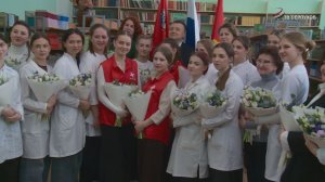 В Серпухове поздравляют женщин с 8 Марта