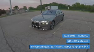 Обзор BMW i7 xDrive60 БМВ