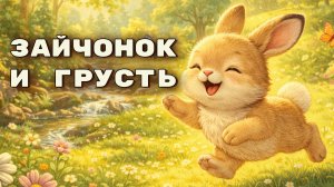 Зайчонок и тихое облачко 🐰 Сказка на ночь про грусть и тёплую мамину поддержку