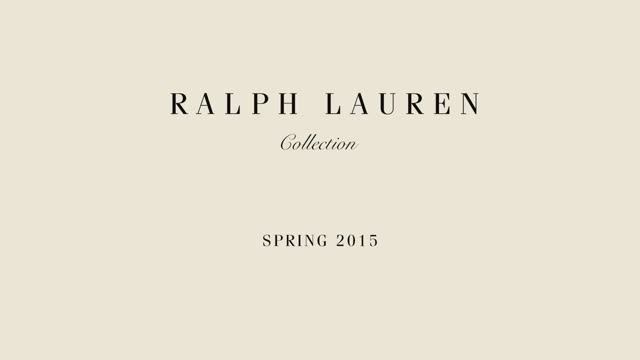 Показ женской коллекции Ralph Lauren весна-лето 2015