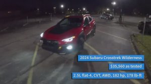 Обзор Subaru Crosstrek Wilderness Субару Кросстрек