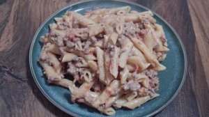 Макароны - чизбургер