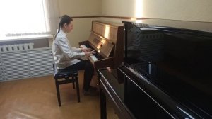 К. Черни,, Этюд" Ред. Гермера 2ч, /27 Ми бемоль мажор, исп. Фоос Варвара, 12 лет