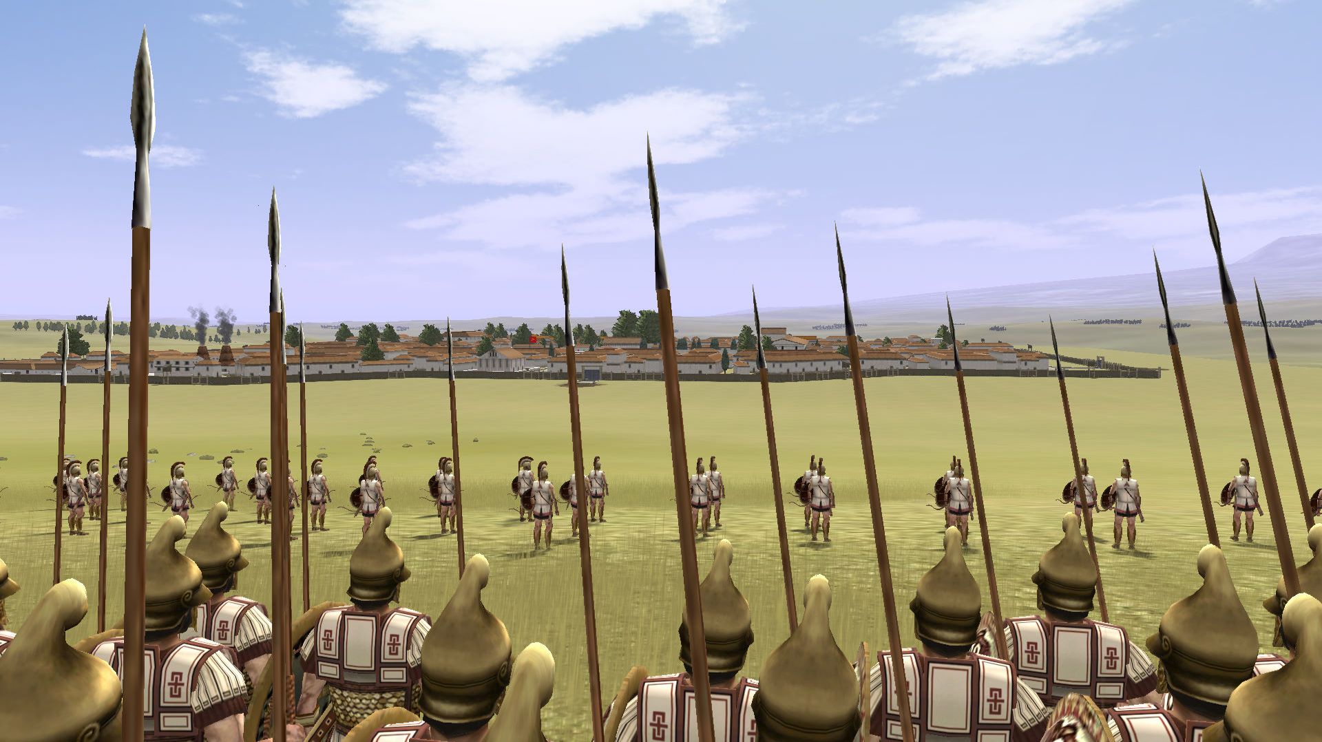 RomeTW онлайн. Это Спарта. Спартанцы, афиняне и мессенийцы, битва за спарту