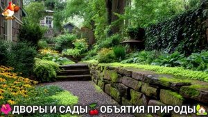 Дворы и сады 🍒 идеи оформления дачи в объятиях природы 🏡 (16) а